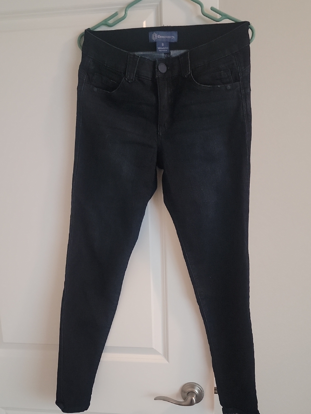 Democracy Dark Wash  Ab Solution Skinny Jeans